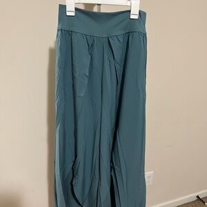 HALARA Teal Wide Leg Pants